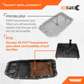 13C RAM 1500/19C RAM 2500/3500/21C GRAND CHEROKEE L TRANSMISSION PAN W/DRAIN PLUG/GASKET/BOLTS