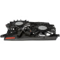 DUAL FAN ASSEMBLY WITH BRUSHLESS MO
