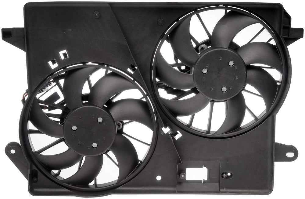 DUAL FAN ASSEMBLY WITH BRUSHLESS MO