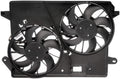 DUAL FAN ASSEMBLY WITH BRUSHLESS MO