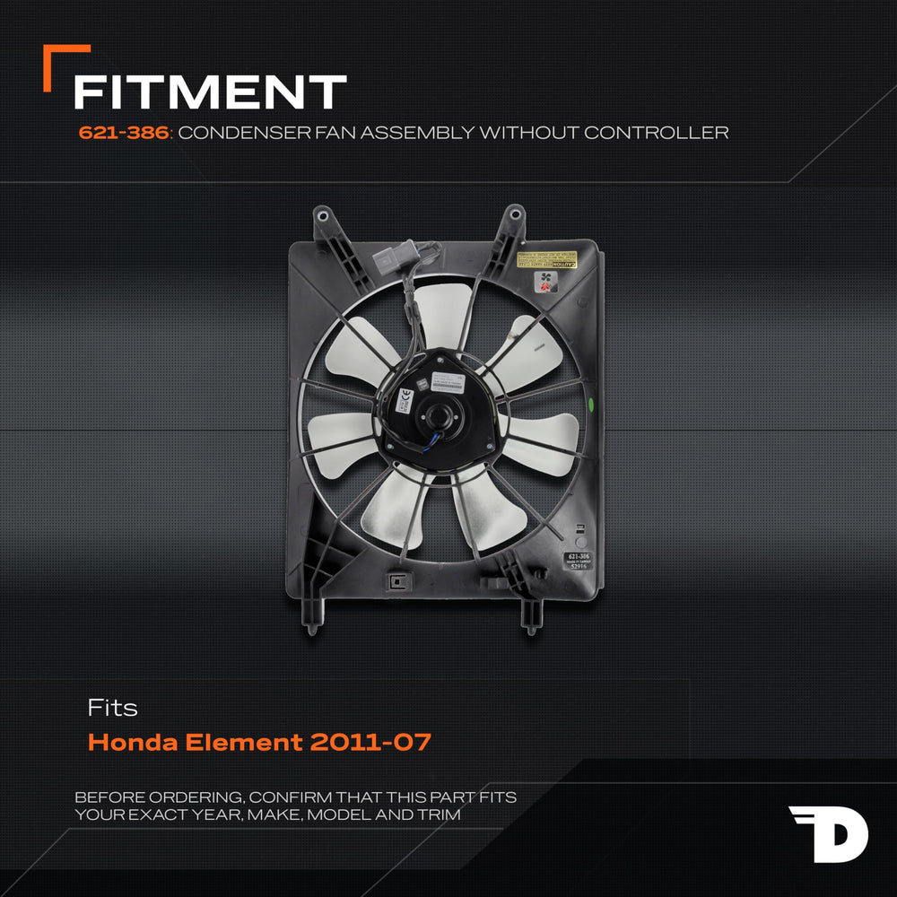CONDENSER FAN ASSEMBLY