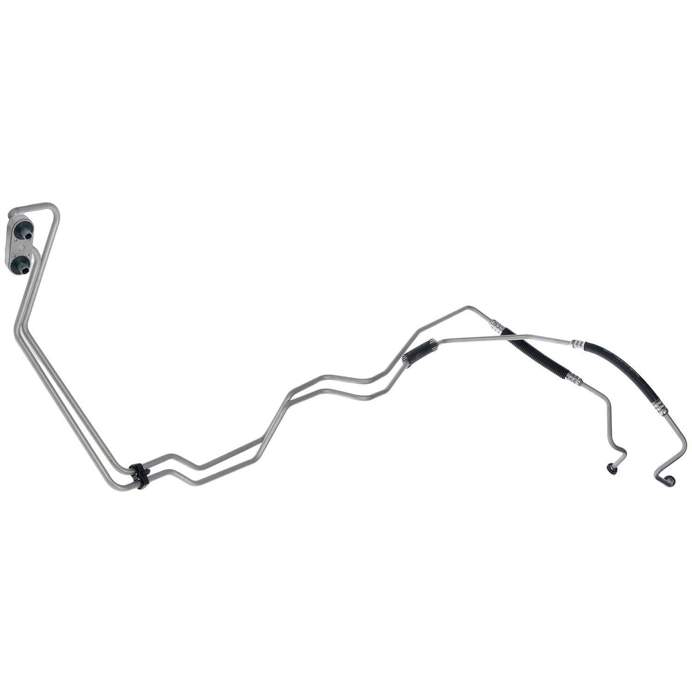 TRANSMISSION OIL COOLER PRESSURE AND RETURN LINE