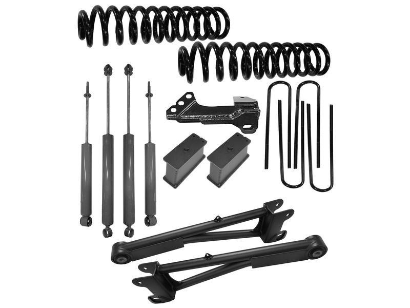 0507 FORD F250/350 2IN COIL SPRING LIFT KITW/ RADIUS ARMS & SUPERLIFT SHOCKS