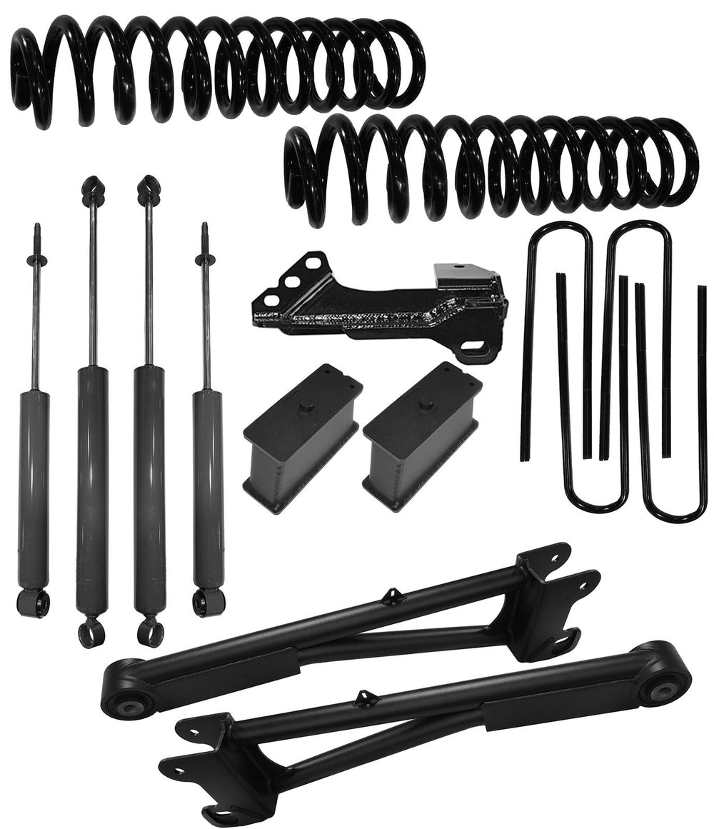 1116 FORD F250/350 2IN COIL SPRING LIFT KITW/ RADIUS ARMS & SUPERLIFT SHOCKS