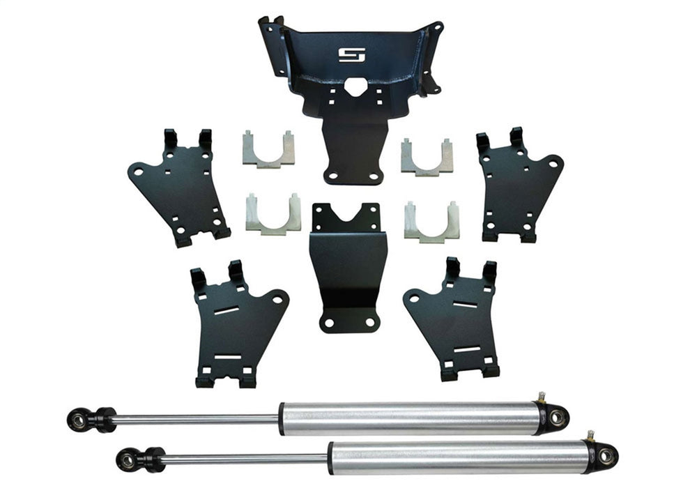 17C FORD F450/F550 4WD DUAL STEERING STABILIZER WITH RADFLO CYLINDERS
