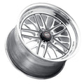 Weld S82 17x10 / 5x112 BP / 7.3in BS Black Wheel (Medium Pad) - Beadlock