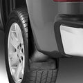 WeatherTech 24-25 Toyota Tacoma w/Fender Flares Rear No Drill MudFlaps - Black