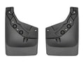 WeatherTech 24-25 Toyota Tacoma w/Fender Flares Rear No Drill MudFlaps - Black