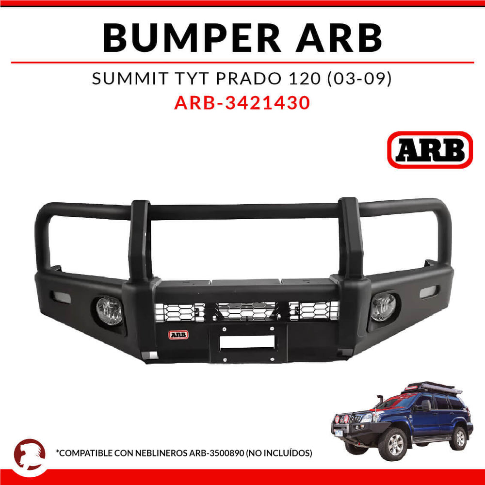 0309 LAND CRUISER PRADO 120 SERIES FOR MODELS WITH FENDER FLARES WINCH MOUNT BUMPER