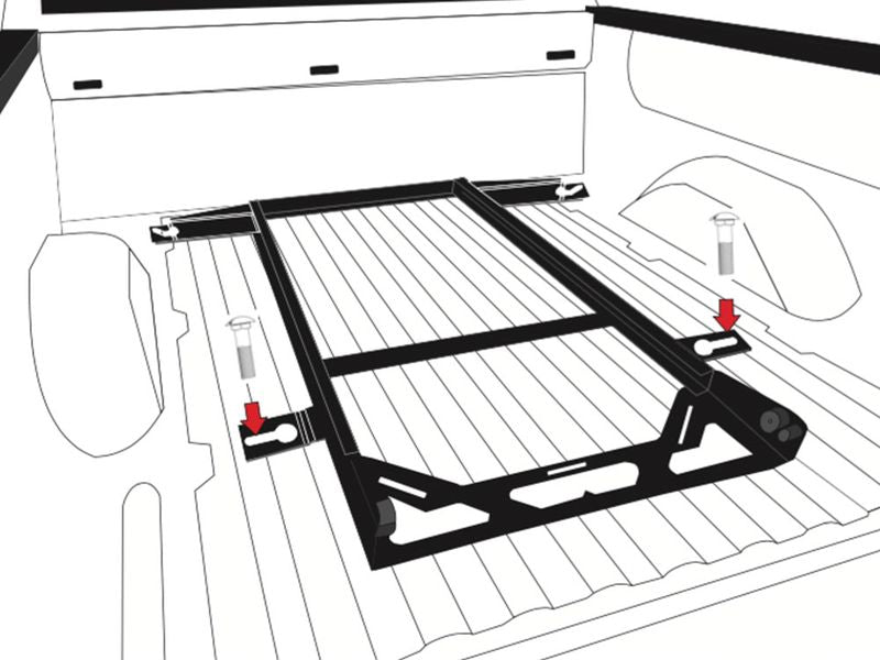 NO-DRILL BRACKET KIT TACOMA 5.