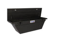 63IN SINGLE LID LOW PROFILE WEDGE MATTE BLACK SEC