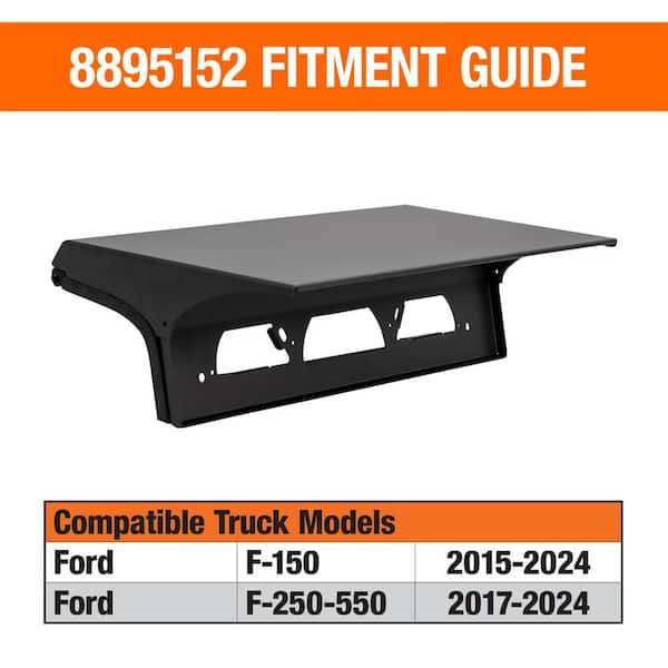 1520 F150/1720 F250/F350 DRILLFREE LIGHT BAR CAB MOUNT
