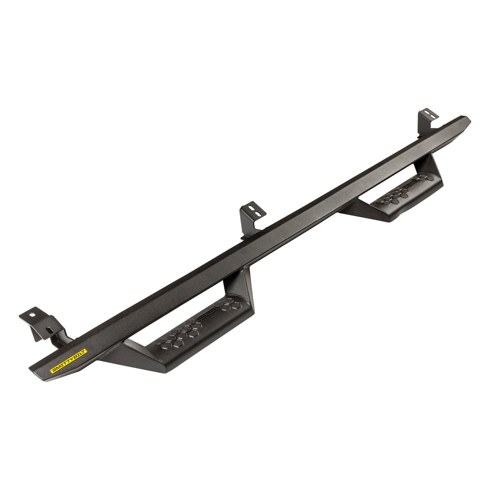 1623 TOYOTA TACOMA DOUBLE CAB NERF STEP SQUARED BLACK