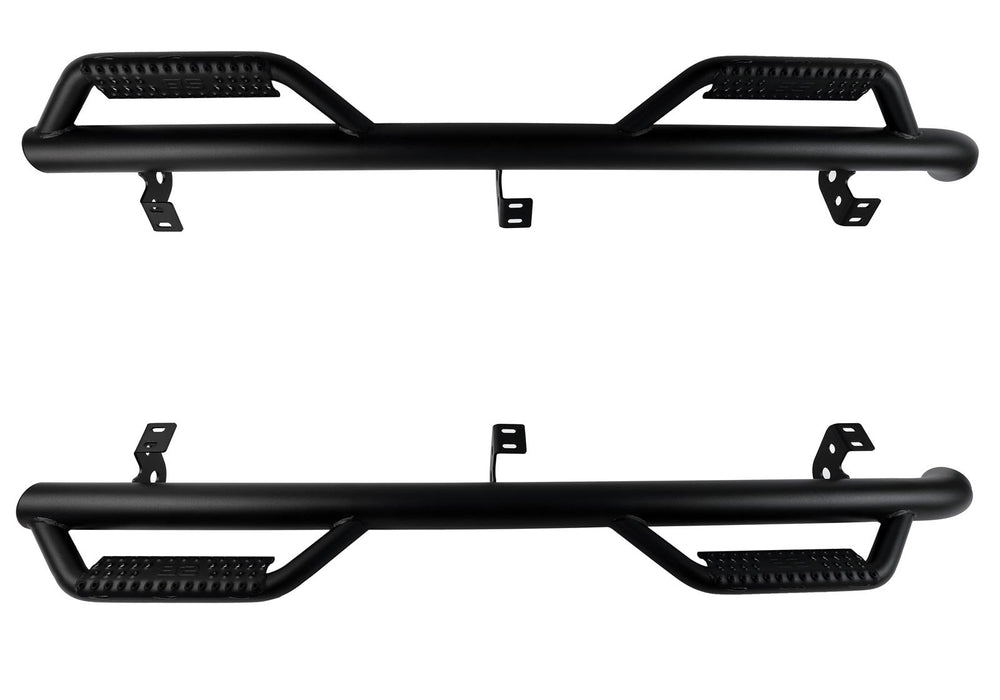 1023 TOYOTA 4RUNNER NERF STEP TEXTURED ROUND BLACK