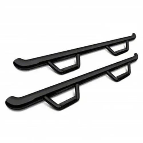 1623 TOYOTA TACOMA CREW CAB NERF STEP TEXTURED ROUND BLACK