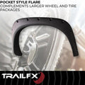 POCKET STYLE FLARE SMOOTH SET OF 4