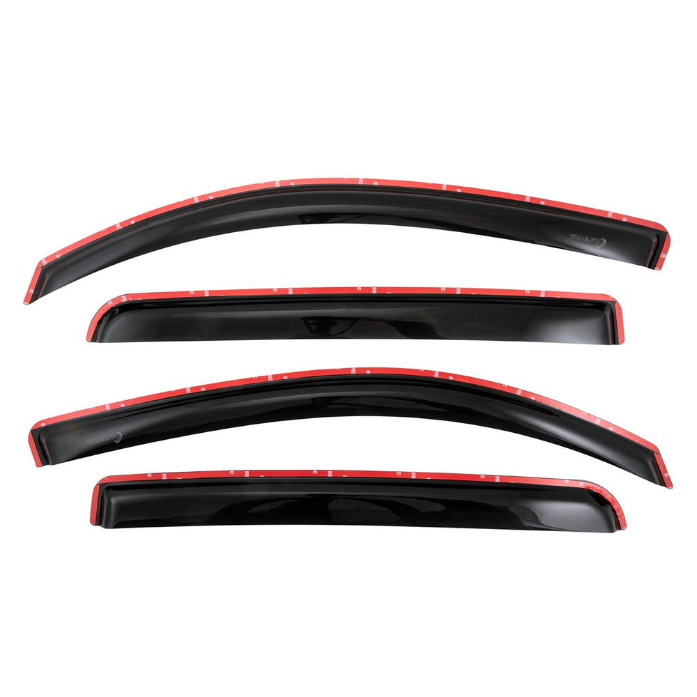 TFX INCHANNEL WNDW VENTS SMOKE 4PC