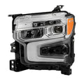 22C SILVERADO 1500 (LTZ/RST W/REDLINE) W/WHITE LED DRL FULL LED HEADLIGHT OE