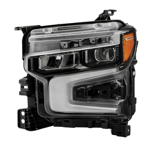 22C SILVERADO 1500 (ZR2 WHITE LED DRL) FULL LED HEADLIGHT OE BLACK LEFT