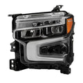 22C SILVERADO 1500 (ZR2 WHITE LED DRL) FULL LED HEADLIGHT OE BLACK LEFT