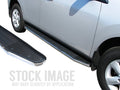 23C HONDA PILOT STX100 RUNNING BOARDS BLACK/STAINLESS TRIM