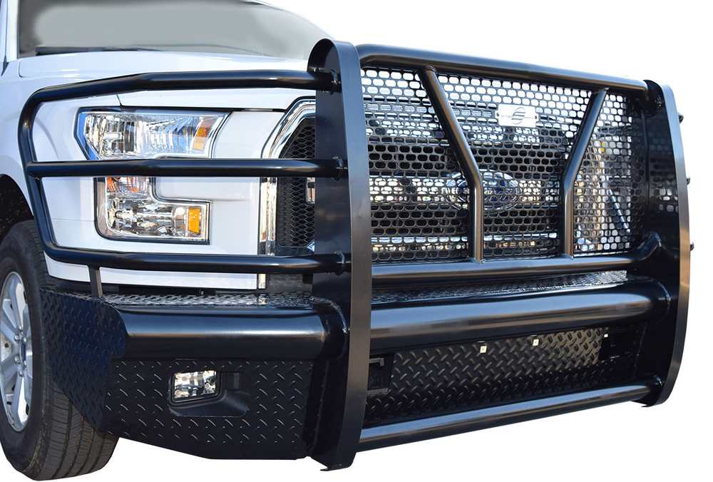 24C SILVERADO 2500/3500 HD FRONT BUMPER REPLACEMENTS BLACK