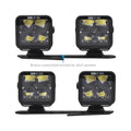 21C BRONCO BORNE LIGHT PODS DITCH 3X3 FLOOD UPFIT (4 PC)