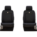 Covercraft 15-18 Ford F150 Carhartt Super Dux SeatSaver Custom Front Row Seat Covers - Black