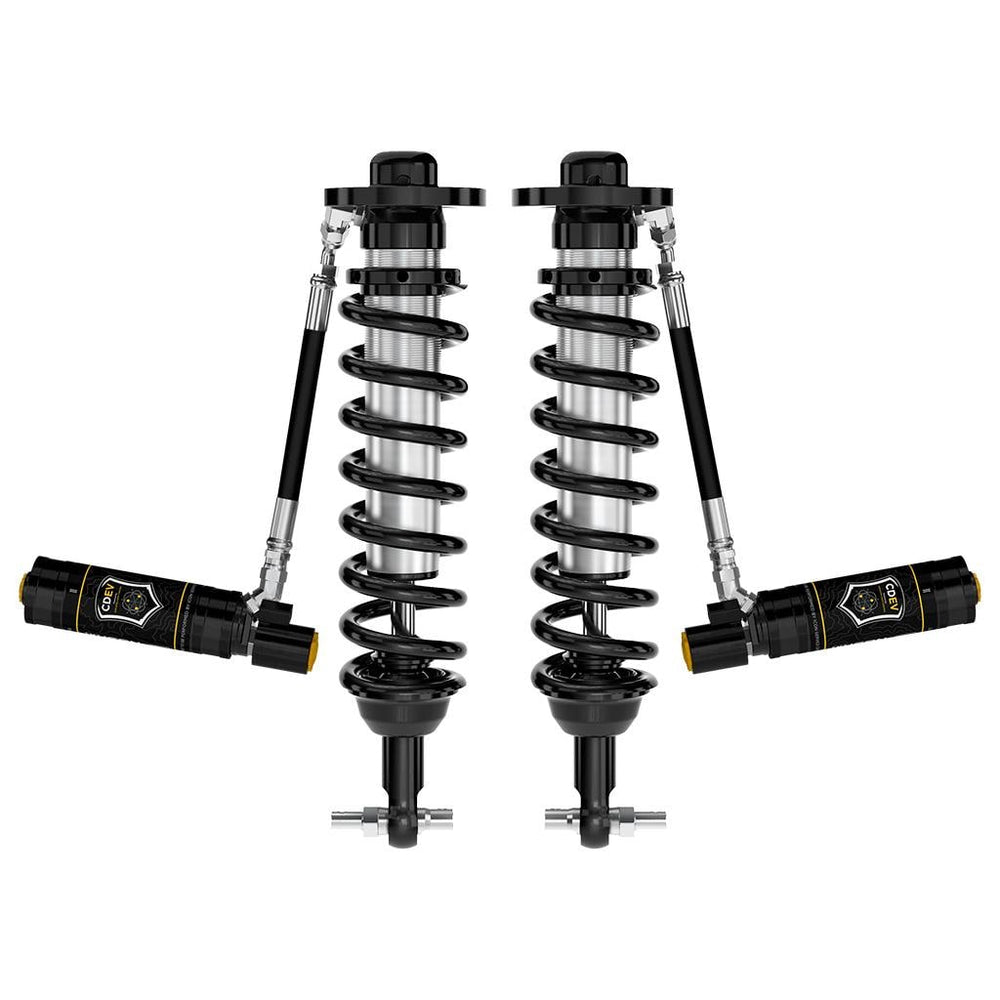 2021-2024 Ford F-150 4WD 0-2.75 Inch Lift Front V.S. 2.5 Series Coilovers Remote Reservoir W/ CDEV Pair Icon Vehicle Dynamics