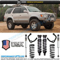 1996-2002 Toyota 4Runner 0-3 Inch Lift Stage 2 Suspension System Billet UCA Icon Vehicle Dynamics