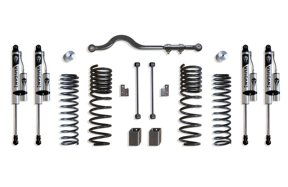 Maxtrac 20-24 Jeep Gladiator F&R Vulcan Series IFP Shocks - 4.5in Lift Height