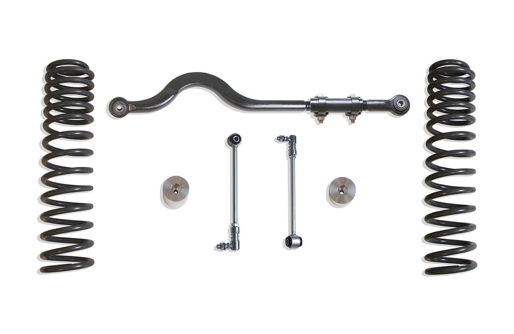 0718 WRANGLER JK 2/4WD FRONT & REAR 4.5IN LIFT KIT W/VULCAN 2.0 RESERVOIR SHOCKS