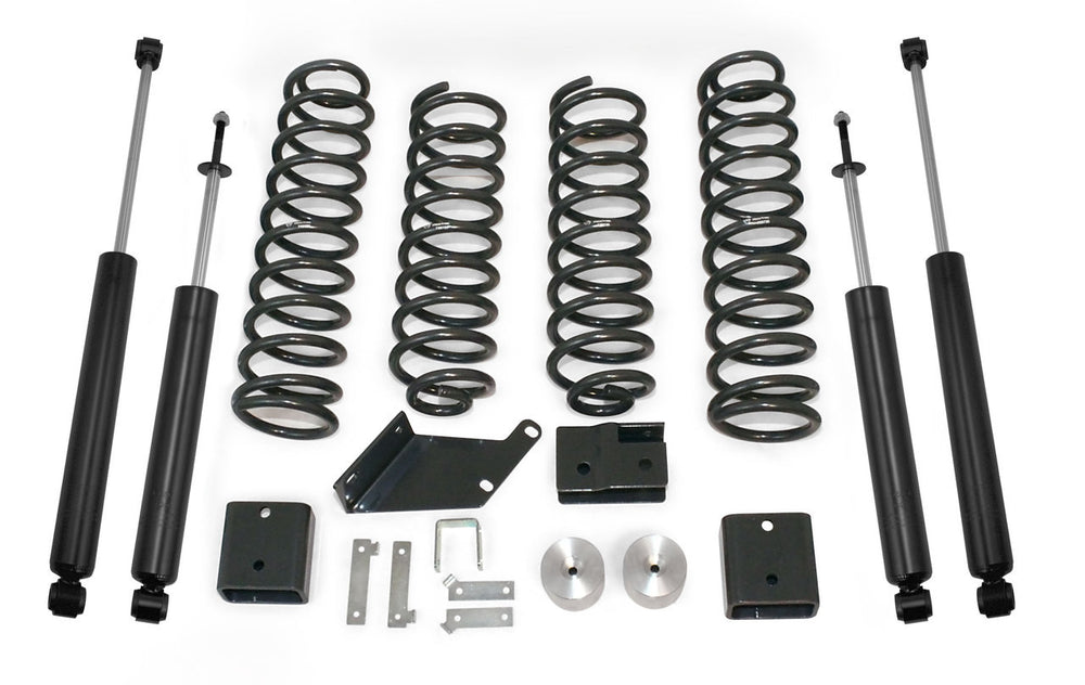 0718 WRANGLER 2/4 WD 3IN COIL LIFT KIT W/ VULCAN RESERVOIR SHOCKS