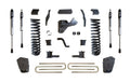 1722 F250/F350 4WD BASIC 4IN LIFT KIT W/RADIUS ARM BRACKETS & VULCAN 2.0 IFP SHOCKS