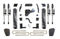 1722 F250/F350/DUALLY 4WD BASIC 8IN LIFT KIT W/RADIUS ARM BRACKETS & VULCAN 2.0 RESERVOIR SHOCKS