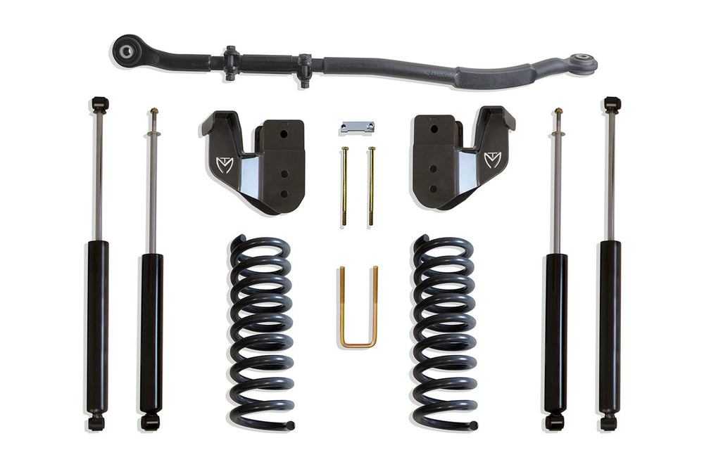 1324 RAM 3500 4WD DIESEL 2.5IN LIFT KIT W/ 4LINKS(FOX SHOCKS)GREY