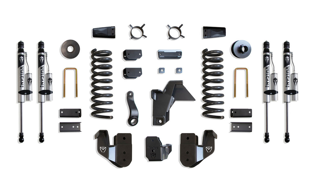1923 RAM 2500 4WD BASIC 6IN LIFT KIT W/RADIUS ARM BRACKETS & VULCAN 2.0 RESERVOIR SHOCKS