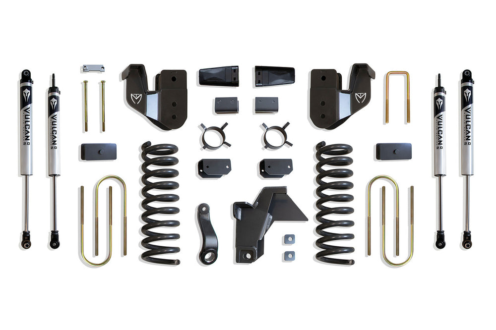 1923 RAM 3500 4WD BASIC 8IN LIFT KIT W/RADIUS ARM BRACKETS & VULCAN 2.0 IFP SHOCKS