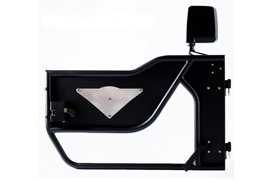 0718 WRANGLER JK/JKU MISSION DOORS FRONT PAIR BLACK