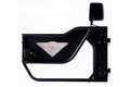 0718 WRANGLER JK/JKU MISSION DOORS FRONT PAIR BLACK