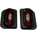 0718 WRANGLER JK/JKU TAIL GUNNER LED TAIL LIGHTS BLACK