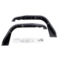 18C WRANGLER/GLADIATOR JL/JT FULL ASSAULT BLACK ALUMINUM FENDER KIT BLACK FRONT