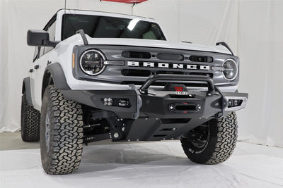 2021+ Bronco Black Ops Full Width Winch Front Bumper