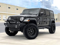 ~(120 lbs. 75X20X15)~ Signature Series Full Width Front Bumper w / Bull Bar Tube Guard