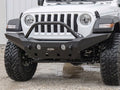 ~(95 lbs. 75X20X13)~ Destroyer Full-Width Front Bumper w/ Bull Bar
