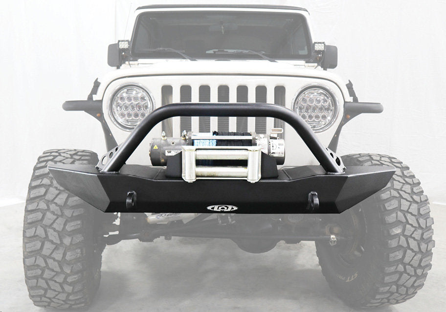 TJ LJ YJ Destroyer Full Front Bumper w Bull Bar