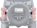 ~(18 lbs. 18X8X8)~ Destroyer RotoPax 2 or 3 gallon Mounts (Pair) Black Powder Coated 2007-2017 Jeep JK Wrangler