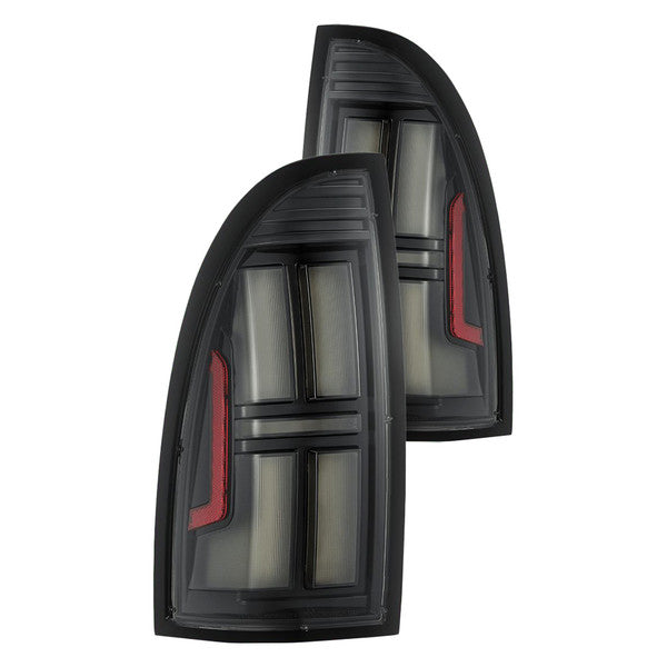 AlphaRex 05-15 Toyota Tacoma NOVA LED Tail Lights - Black