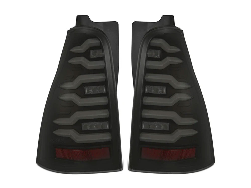 AlphaRex 03-09 Toyota 4Runner LUXX-Series LED Tail Lights- Black