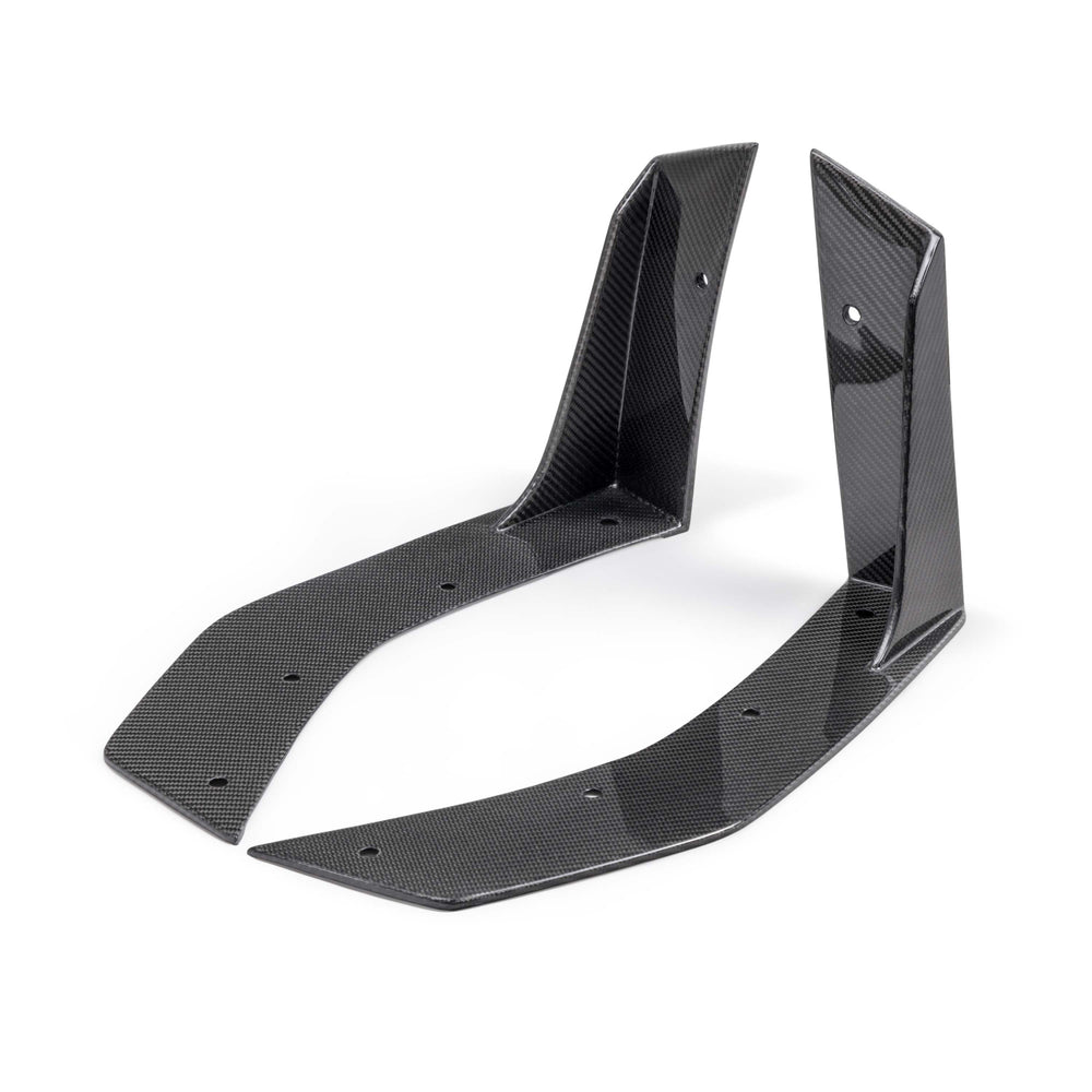Anderson Composites 2024 Ford Mustang Type-GT5 Carbon Fiber Front Splitter Wickers